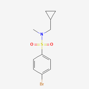 4-Bromo-N-(cyclopropylmethyl)-N-methylbenzenesulfonamide