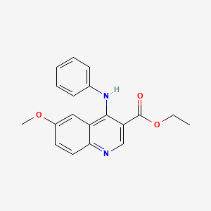 Ethyl 6-methoxy-4-(phenylamino)quinoline-3-carboxylate