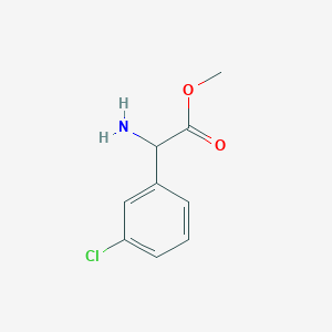 Methyl 2-amino-2-(3-chlorophenyl)acetate