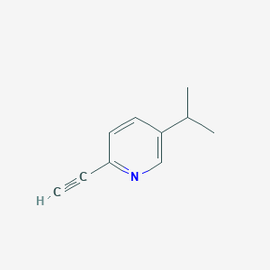 2-Ethynyl-5-(propan-2-yl)pyridine