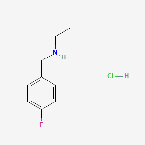 N-(4-Fluorobenzyl)ethanamine hydrochloride