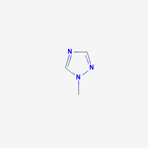 molecular formula C3H5N3 B023700 1-Methyl-1,2,4-triazole CAS No. 6086-21-1