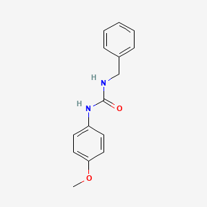 molecular formula C15H16N2O2 B2370053 1-Benzyl-3-(4-methoxyphenyl)urea CAS No. 126679-87-6
