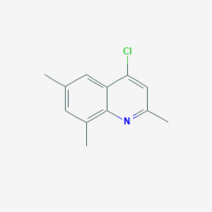 molecular formula C12H12ClN B2370114 4-氯-2,6,8-三甲基喹啉 CAS No. 87602-66-2