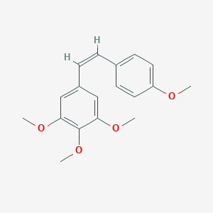 B237034 3,4,5,4'-Tetramethoxystilbene CAS No. 134029-49-5