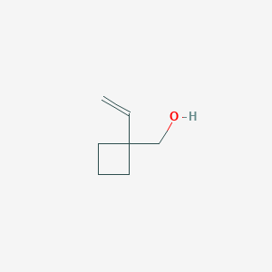 molecular formula C7H12O B2370392 (1-Ethenylcyclobutyl)methanol CAS No. 433219-81-9