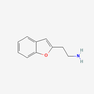 molecular formula C10H11NO B2370541 3-Benzofuranethanamine CAS No. 90921-29-2