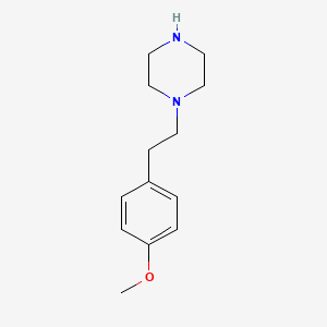 molecular formula C13H20N2O B2370542 1-[2-(4-Methoxyphenyl)ethyl]piperazine CAS No. 55455-94-2