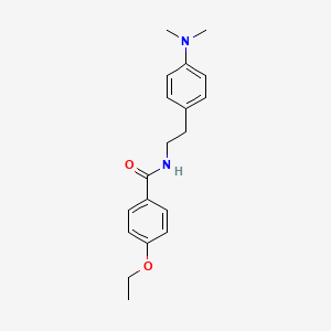 molecular formula C19H24N2O2 B2370652 N-(4-(dimethylamino)phenethyl)-4-ethoxybenzamide CAS No. 953167-67-4