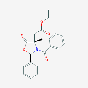 (2R,4S)-3-Benzoyl-4-ethoxylcarbonylmethyl-4-methyl-5-oxazolidinone
