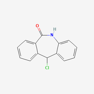 molecular formula C14H10ClNO B2370732 11-Chloro-5,11-dihydro-dibenzo[b,e]azepin-6-one CAS No. 723-86-4
