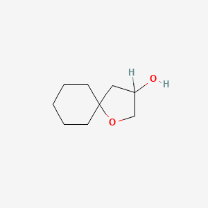 molecular formula C9H16O2 B2370823 1-Oxaspiro(4.5)decan-3-ol CAS No. 29839-61-0
