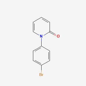 molecular formula C11H8BrNO B2370947 1-(4-bromophenyl)pyridin-2(1H)-one CAS No. 1845694-31-6