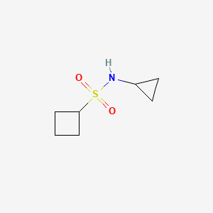 molecular formula C7H13NO2S B2370972 N-Cyclopropylcyclobutanesulfonamide CAS No. 1784425-09-7