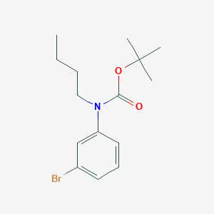 Tert-butyl N-(3-bromophenyl)-N-butylcarbamate