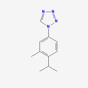1-(4-isopropyl-3-methylphenyl)-1H-1,2,3,4-tetraazole
