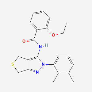 N-(2-(2,3-dimethylphenyl)-4,6-dihydro-2H-thieno[3,4-c]pyrazol-3-yl)-2-ethoxybenzamide