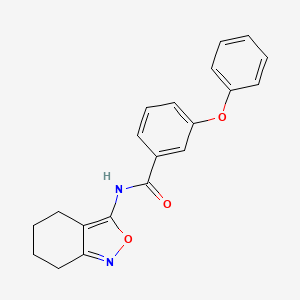 3-phenoxy-N-(4,5,6,7-tetrahydrobenzo[c]isoxazol-3-yl)benzamide