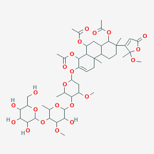 molecular formula C7H5ClO3S B237117 Tylophoroside CAS No. 135247-45-9