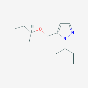 B2371186 5-(sec-butoxymethyl)-1-sec-butyl-1H-pyrazole CAS No. 1856023-39-6