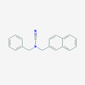 molecular formula C19H16N2 B2371244 Benzyl(naphthalen-2-ylmethyl)cyanamide CAS No. 2580220-98-8