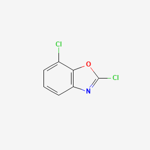molecular formula C7H3Cl2NO B2371333 2,7-Dichlorobenzoxazole CAS No. 86691-34-1