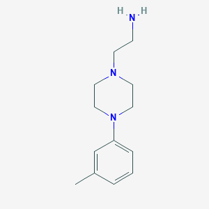 B2371364 2-[4-(3-Methylphenyl)piperazin-1-yl]ethanamine CAS No. 21103-27-5