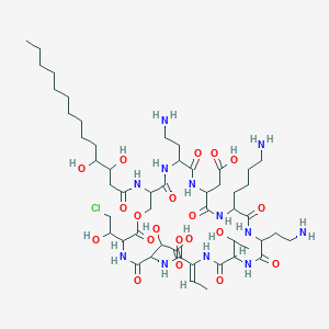 molecular formula C51H87ClN12O20 B237168 Pseudomycin A CAS No. 139203-13-7