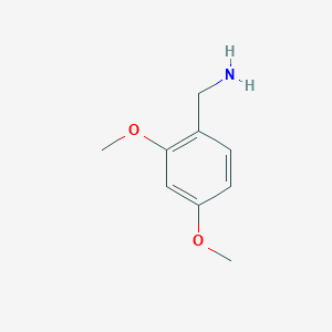 molecular formula C9H13NO2 B023717 2,4-二甲氧基苯甲胺 CAS No. 20781-20-8