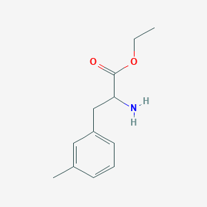molecular formula C12H17NO2 B2371711 Ethyl 2-amino-3-(3-methylphenyl)propanoate CAS No. 603944-31-6