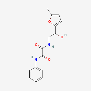 N1-(2-hydroxy-2-(5-methylfuran-2-yl)ethyl)-N2-phenyloxalamide