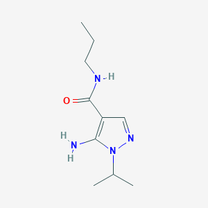 5-Amino-1-isopropyl-N-propyl-1H-pyrazole-4-carboxamide