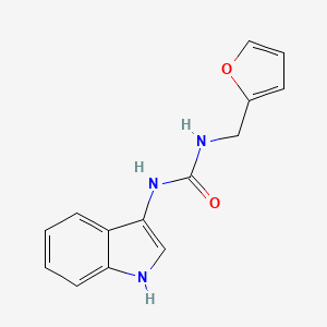 1-(furan-2-ylmethyl)-3-(1H-indol-3-yl)urea