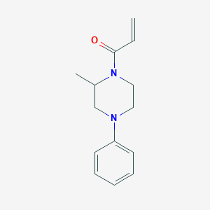 1-(2-Methyl-4-phenylpiperazin-1-yl)prop-2-en-1-one