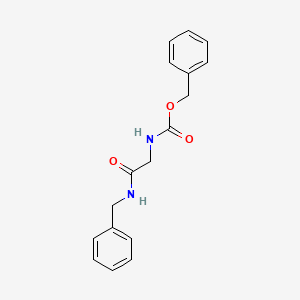 molecular formula C17H18N2O3 B2372119 Benzyl N-[(benzylcarbamoyl)methyl]carbamate CAS No. 2642-32-2