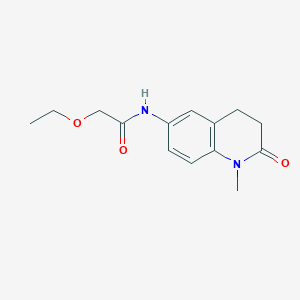 2-ethoxy-N-(1-methyl-2-oxo-1,2,3,4-tetrahydroquinolin-6-yl)acetamide