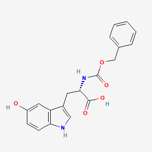 molecular formula C19H18N2O5 B2372126 N-benzyloxycarbonyl-5-hydroxy-L-tryptophan CAS No. 98409-91-7