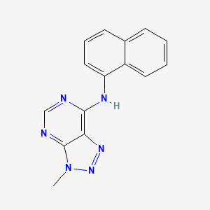 3-methyl-N-naphthalen-1-yltriazolo[4,5-d]pyrimidin-7-amine