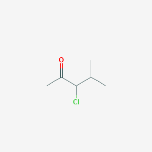 molecular formula C6H11ClO B2372270 3-chloro-4-methylpentan-2-one CAS No. 2907-70-2