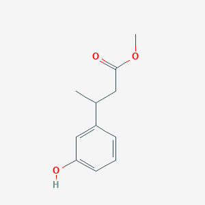 molecular formula C11H14O3 B2372296 Methyl 3-(3-Hydroxyphenyl)butanoate CAS No. 1142234-38-5