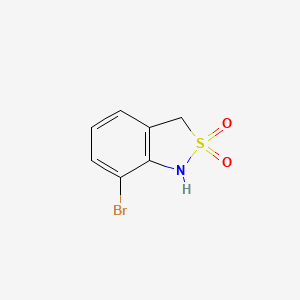 7-Bromo-1,3-dihydro-2,1-benzothiazole 2,2-dioxide