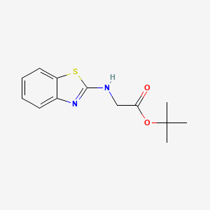 Tert-butyl 2-(1,3-benzothiazol-2-ylamino)acetate