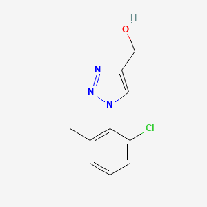 [1-(2-chloro-6-methylphenyl)-1H-1,2,3-triazol-4-yl]methanol