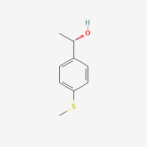 molecular formula C9H12OS B2372396 (1S)-1-[4-(methylsulfanyl)phenyl]ethan-1-ol CAS No. 179613-06-0