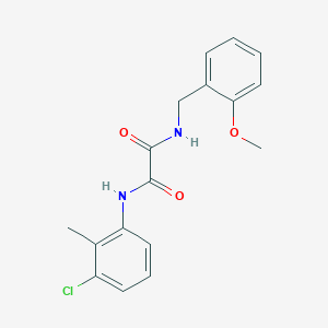 N1-(3-chloro-2-methylphenyl)-N2-(2-methoxybenzyl)oxalamide