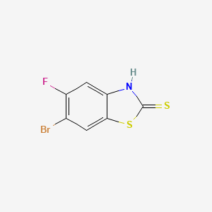 6-Bromo-5-fluoro-3H-1,3-benzothiazole-2-thione