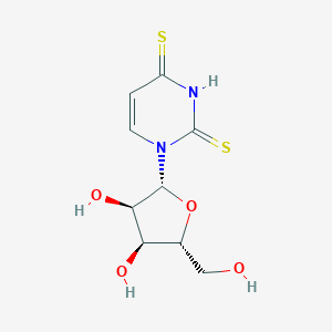 molecular formula C9H12N2O4S2 B023725 2,4-Dithiouridine CAS No. 13239-96-8