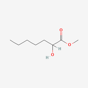 molecular formula C8H16O3 B2372596 Methyl 2-hydroxyheptanoate CAS No. 54340-91-9
