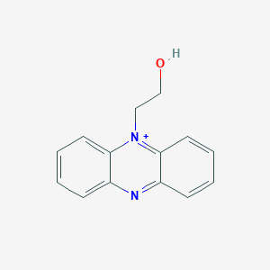 molecular formula C12H12BrNO B237272 N-(2-Hydroxyethyl)phenazinium CAS No. 130942-94-8