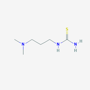 molecular formula C6H15N3S B2372737 [3-(Dimethylamino)propyl]thiourea CAS No. 196809-80-0